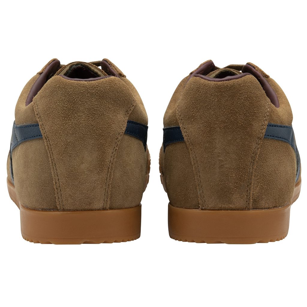Gola Classics Harrier Suede Sneakers Marineblå Burgunder Norge | RJVYMD-498