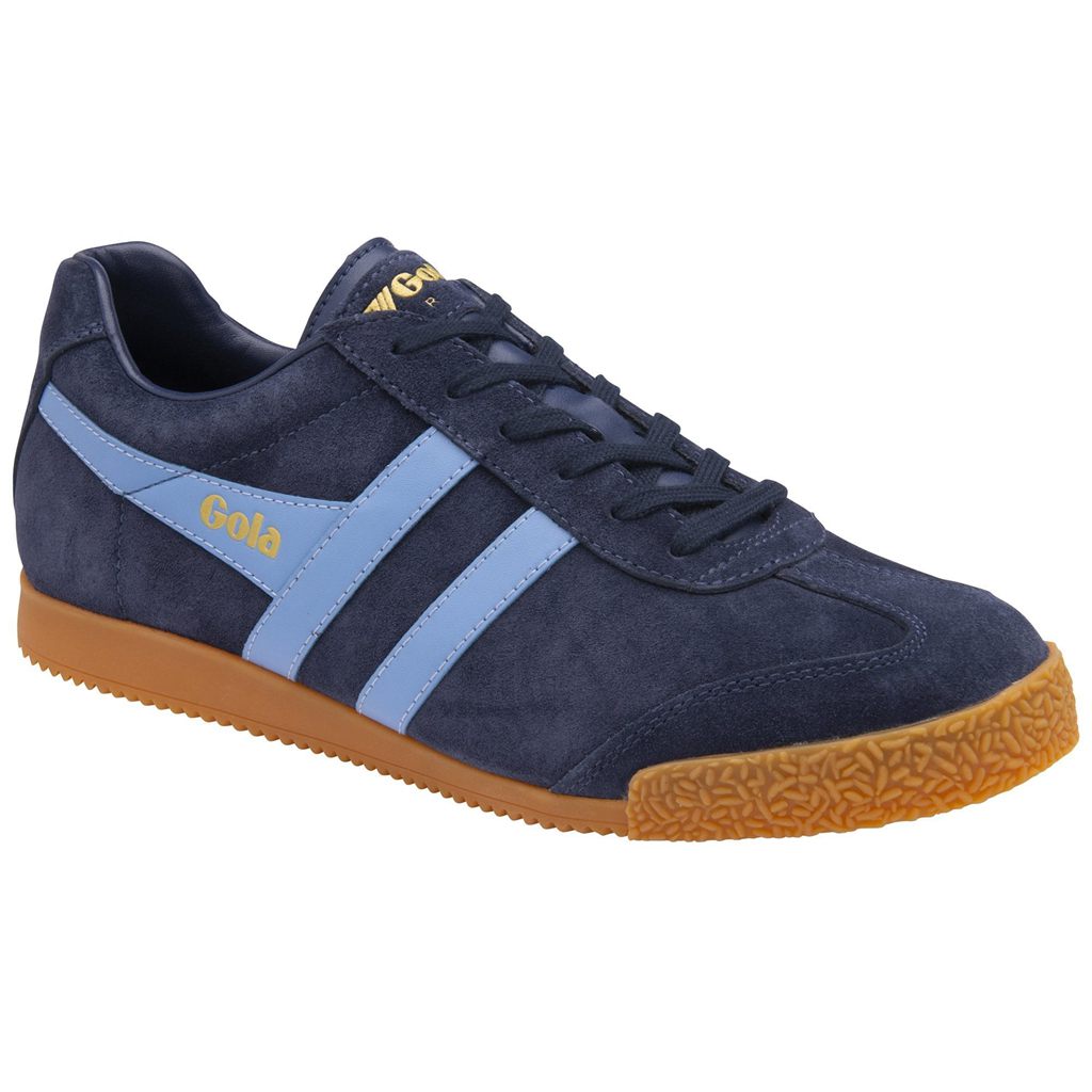 Gola Classics Harrier Suede Sneakers Marineblå Norge | VDMIYG-573