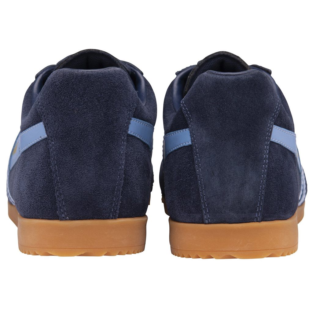 Gola Classics Harrier Suede Sneakers Marineblå Norge | VDMIYG-573