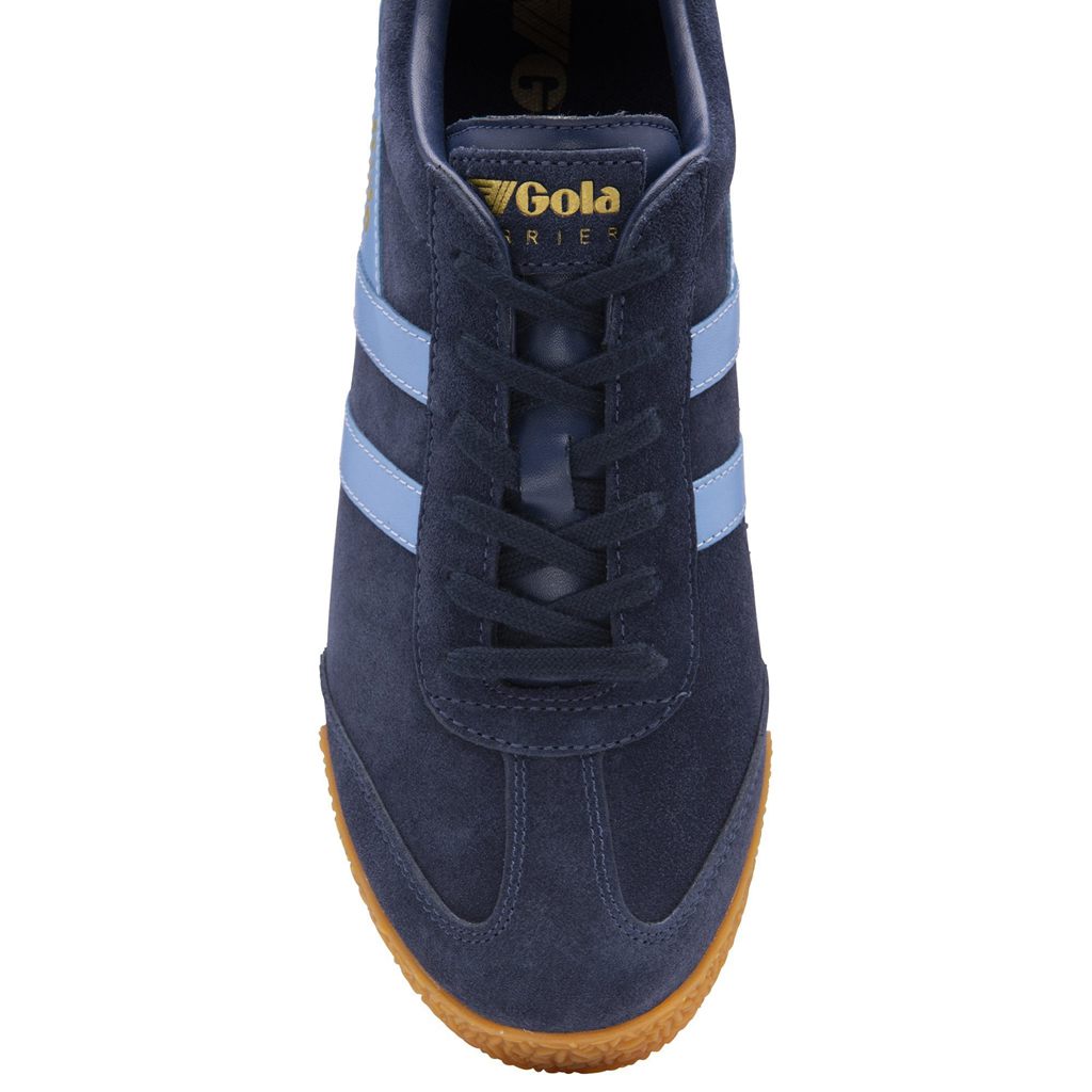 Gola Classics Harrier Suede Sneakers Marineblå Norge | VDMIYG-573