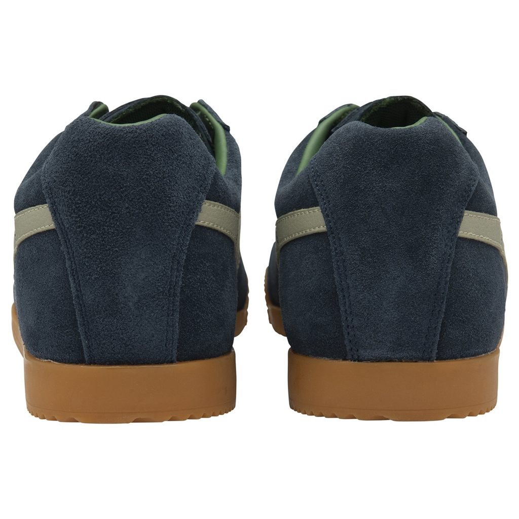 Gola Classics Harrier Suede Sneakers Marineblå Grå Norge | HKGQFM-510