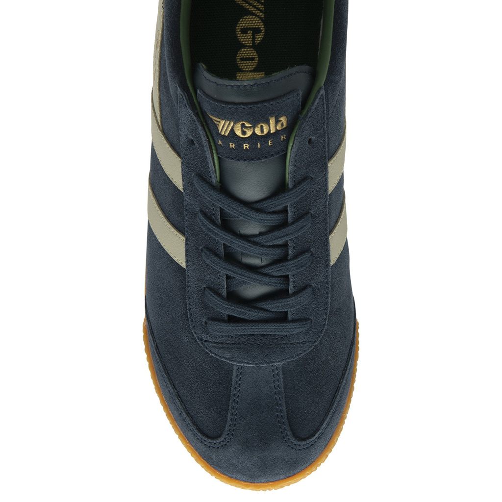 Gola Classics Harrier Suede Sneakers Marineblå Grå Norge | HKGQFM-510
