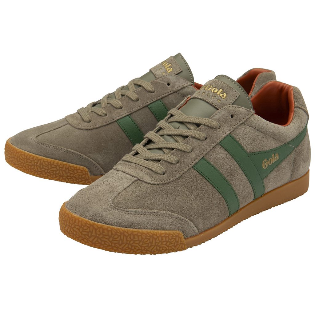Gola Classics Harrier Suede Sneakers Oransje Norge | HZFSJI-486