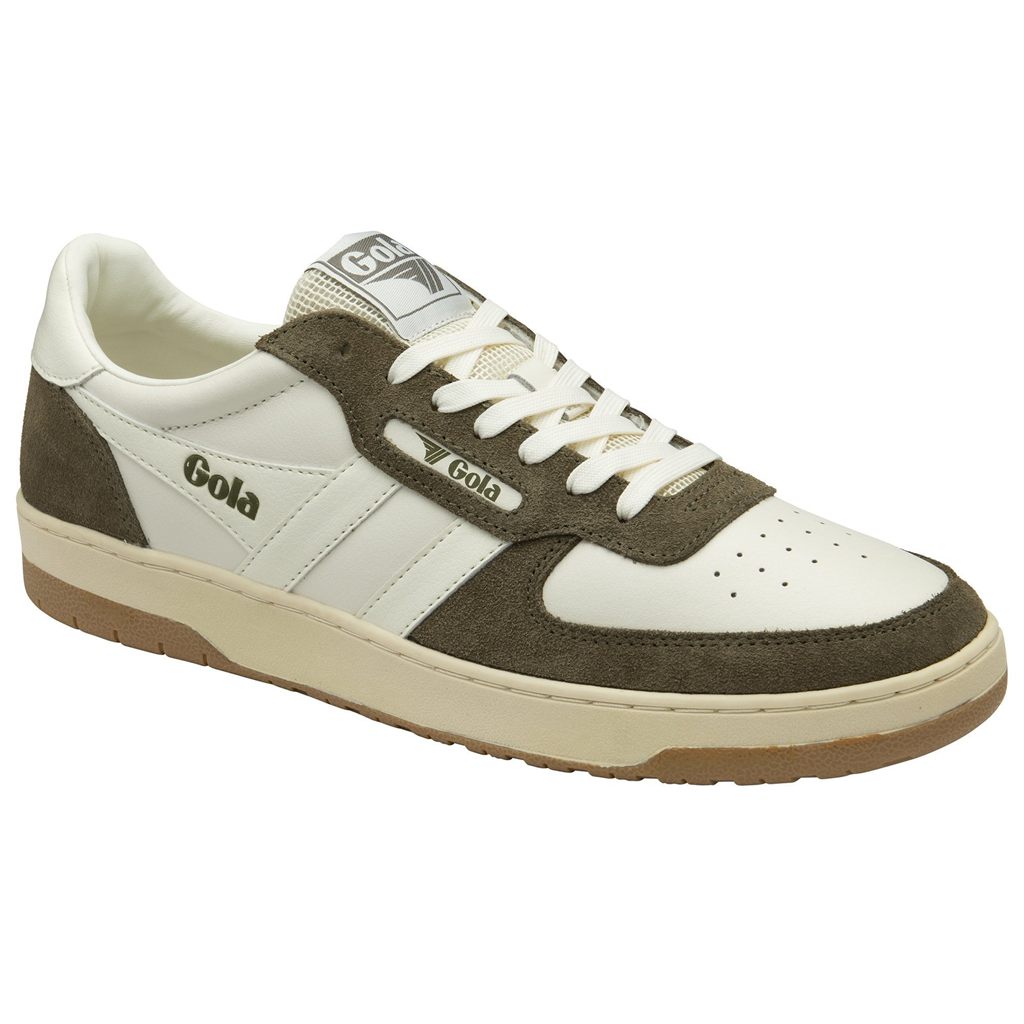 Gola Classics Hawk '89 Sneakers Hvite Khaki Norge | AYRMST-902