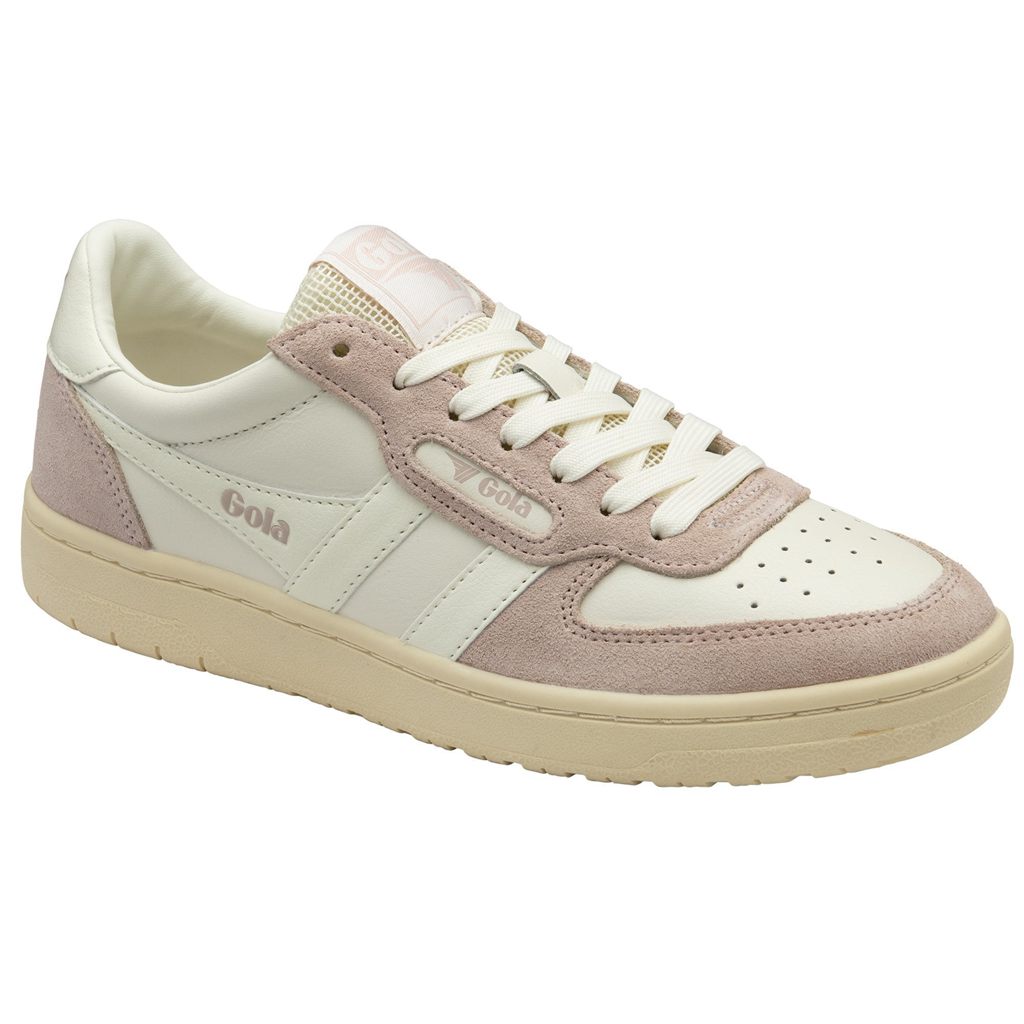 Gola Classics Hawk '89 Sneakers Hvite Rosa Hvite Norge | WZRPCD-415