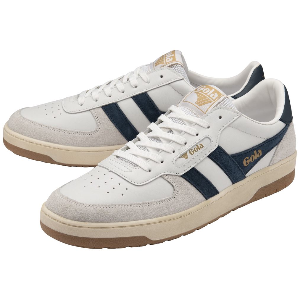 Gola Classics Hawk Sneakers Hvite Blå Norge | YEMHWA-738