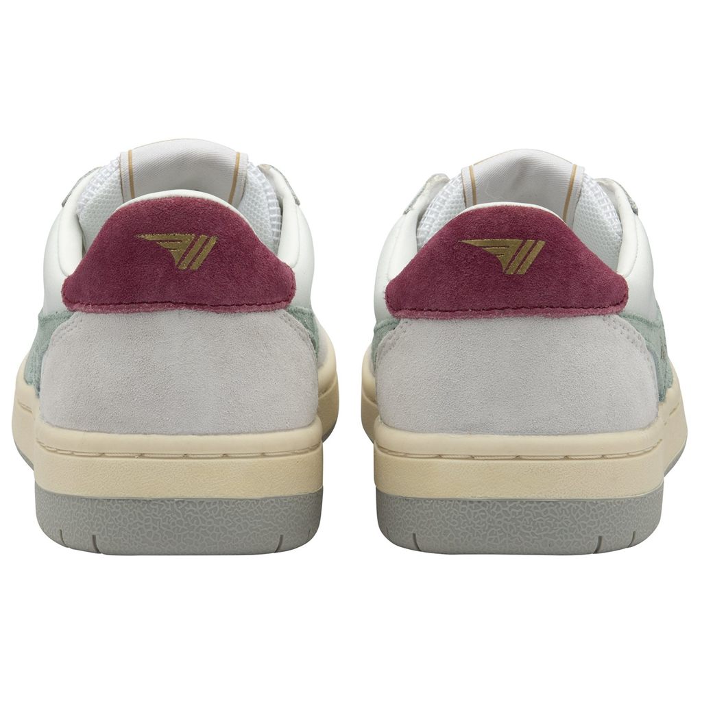 Gola Classics Hawk Sneakers Hvite Grønn Lyse Grå Norge | LQARJM-365
