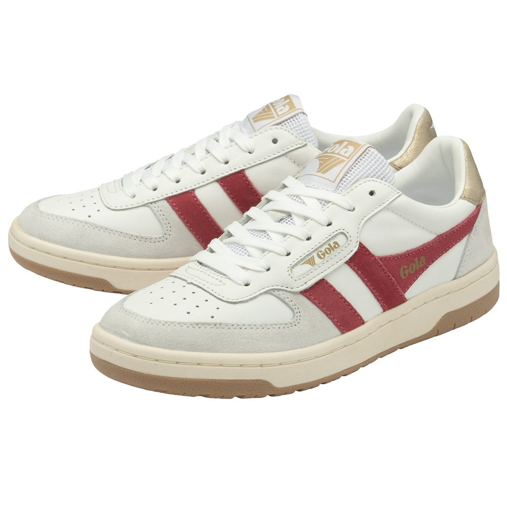 Gola Classics Hawk Sneakers Hvite Gull Norge | ACKMXB-476