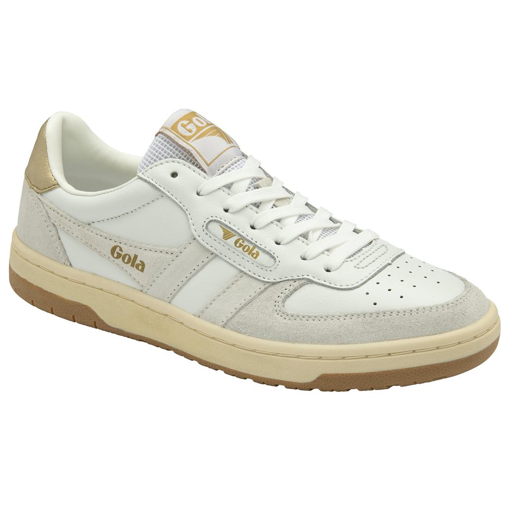 Gola Classics Hawk Sneakers Hvite Gull Norge | NYZISP-725