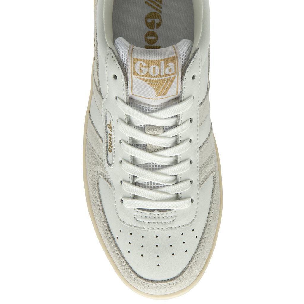 Gola Classics Hawk Sneakers Hvite Gull Norge | NYZISP-725