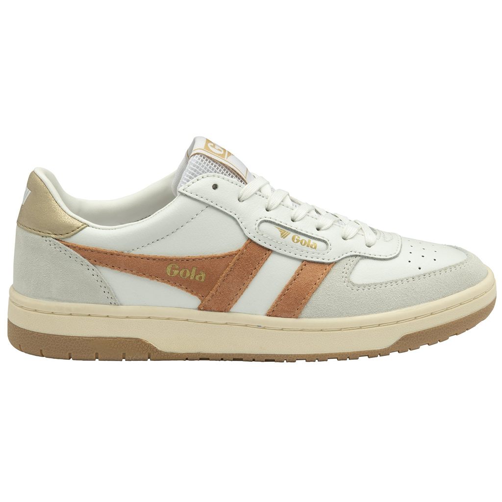 Gola Classics Hawk Sneakers Hvite Gull Norge | FPISJH-423