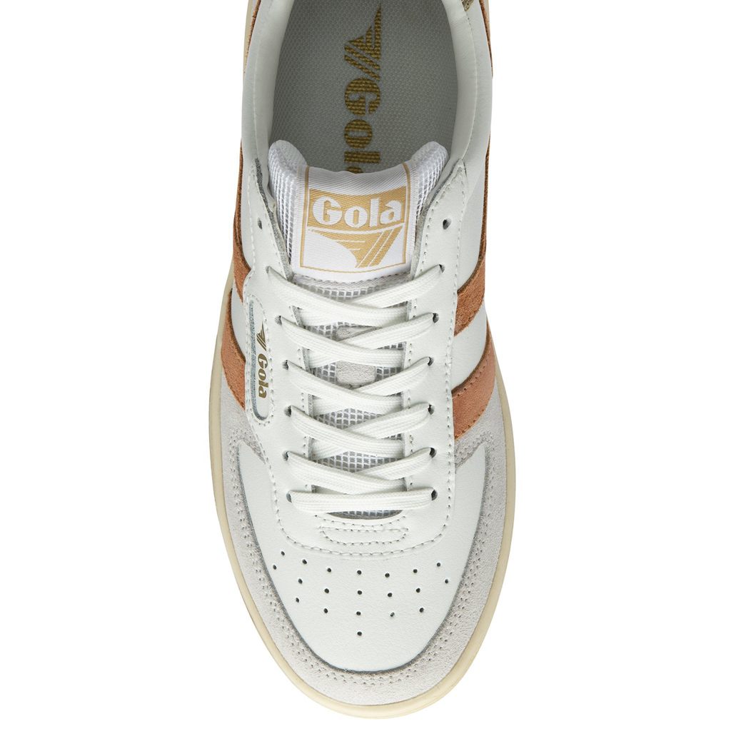 Gola Classics Hawk Sneakers Hvite Gull Norge | FPISJH-423