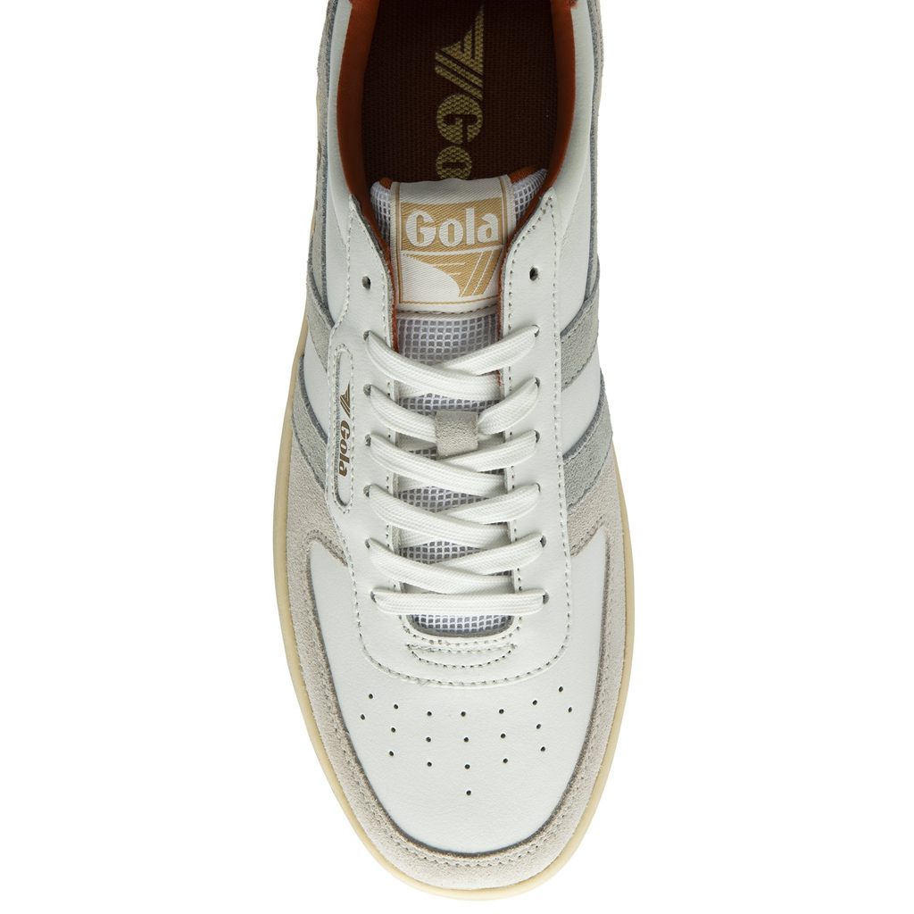 Gola Classics Hawk Sneakers Hvite Oransje Norge | OXVDSP-948