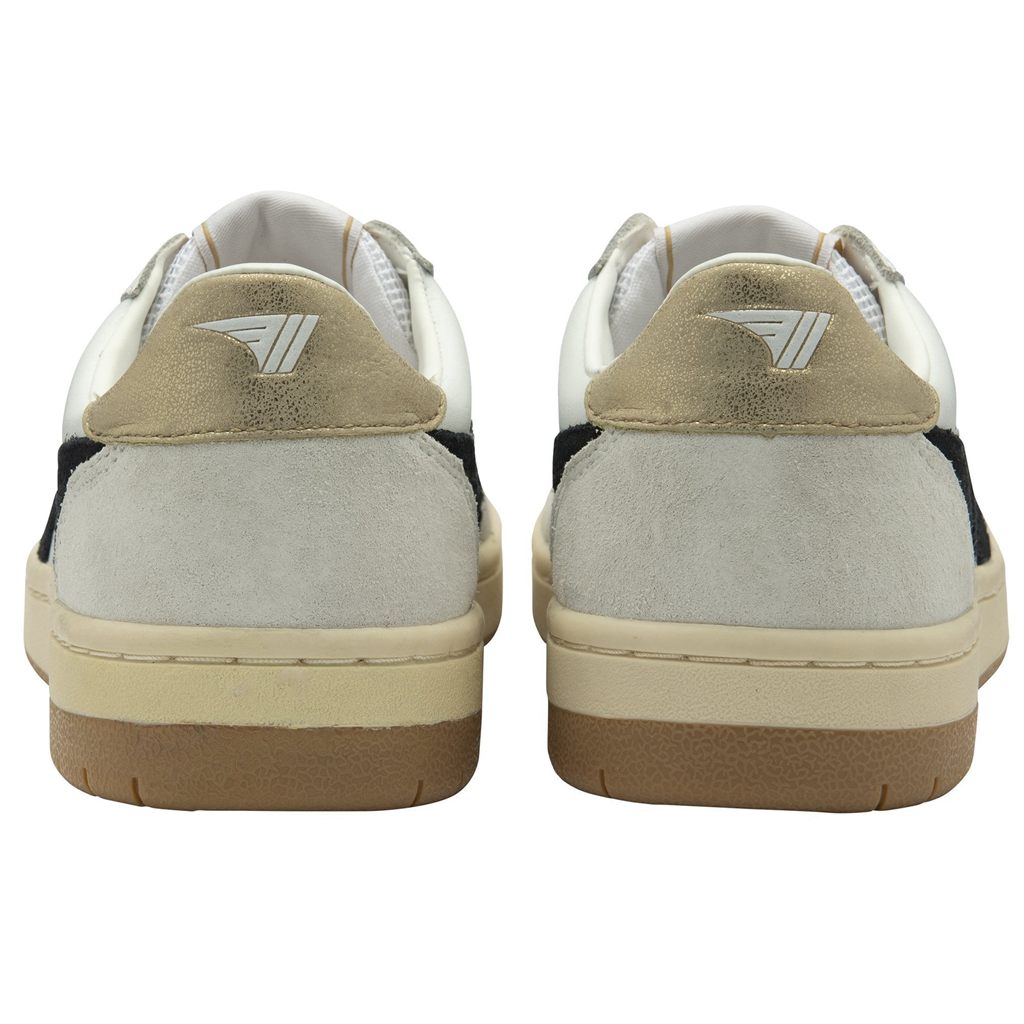 Gola Classics Hawk Sneakers Hvite Svarte Gull Norge | QVMYFJ-845
