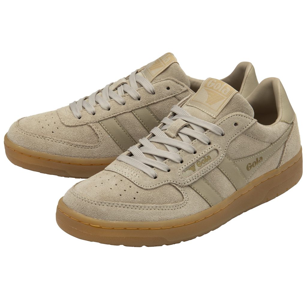 Gola Classics Hawk Suede '86 Sneakers Bone Gum Norge | VWLMGD-620