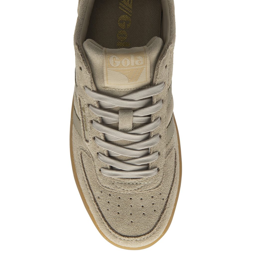 Gola Classics Hawk Suede '86 Sneakers Bone Gum Norge | VWLMGD-620