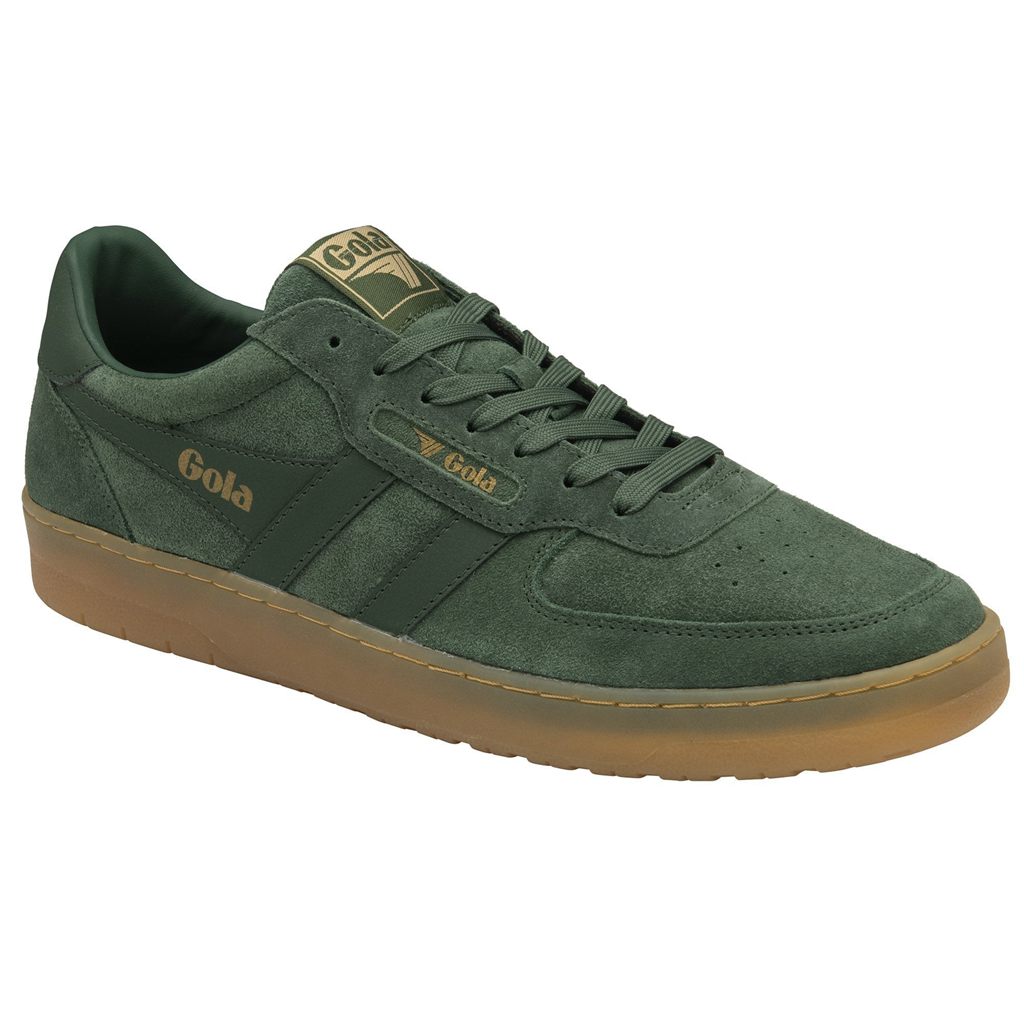 Gola Classics Hawk Suede '86 Sneakers Evergreen Gum Norge | LFYOGT-482