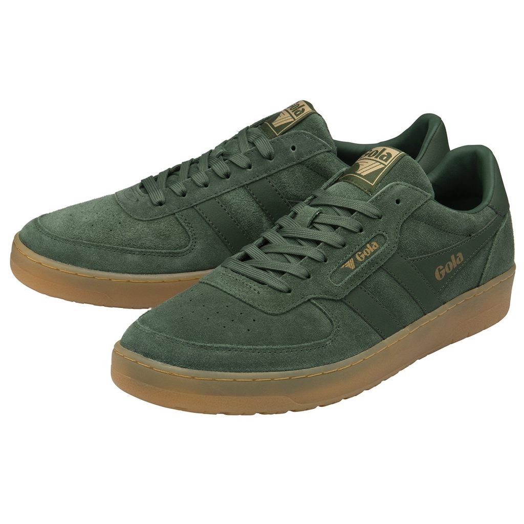 Gola Classics Hawk Suede '86 Sneakers Evergreen Gum Norge | LFYOGT-482