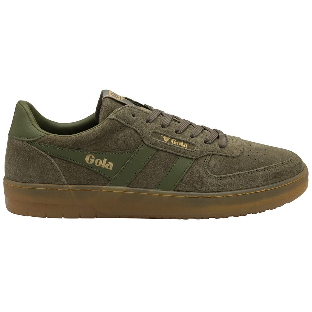 Gola Classics Hawk Suede '86 Sneakers Khaki Norge | NOEVMJ-823