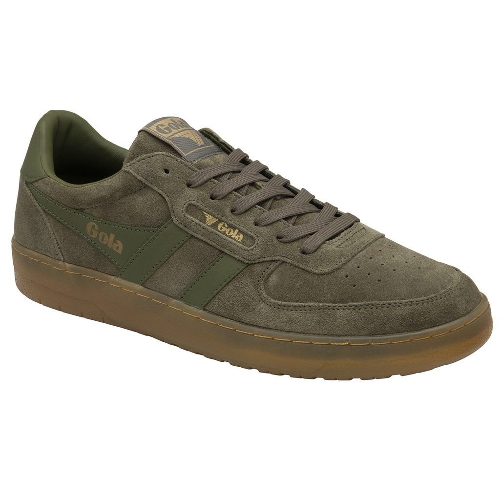 Gola Classics Hawk Suede '86 Sneakers Khaki Norge | NOEVMJ-823