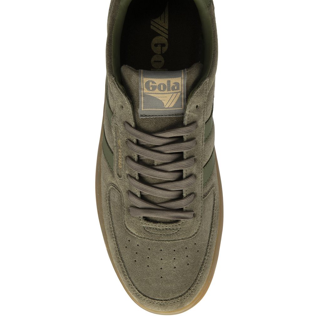Gola Classics Hawk Suede '86 Sneakers Khaki Norge | NOEVMJ-823