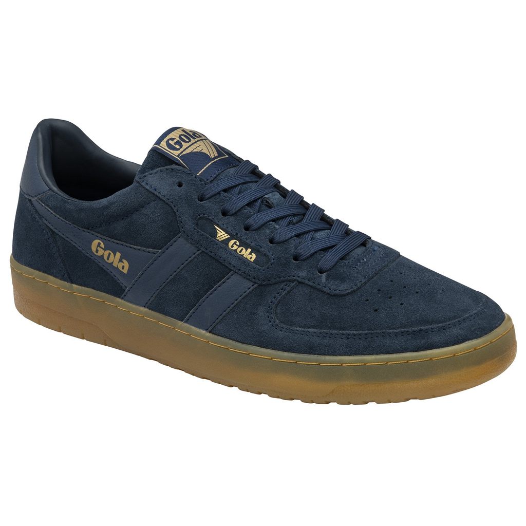 Gola Classics Hawk Suede '86 Sneakers Marineblå Norge | UXSAVI-901