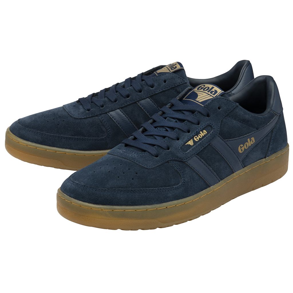 Gola Classics Hawk Suede '86 Sneakers Marineblå Norge | UXSAVI-901