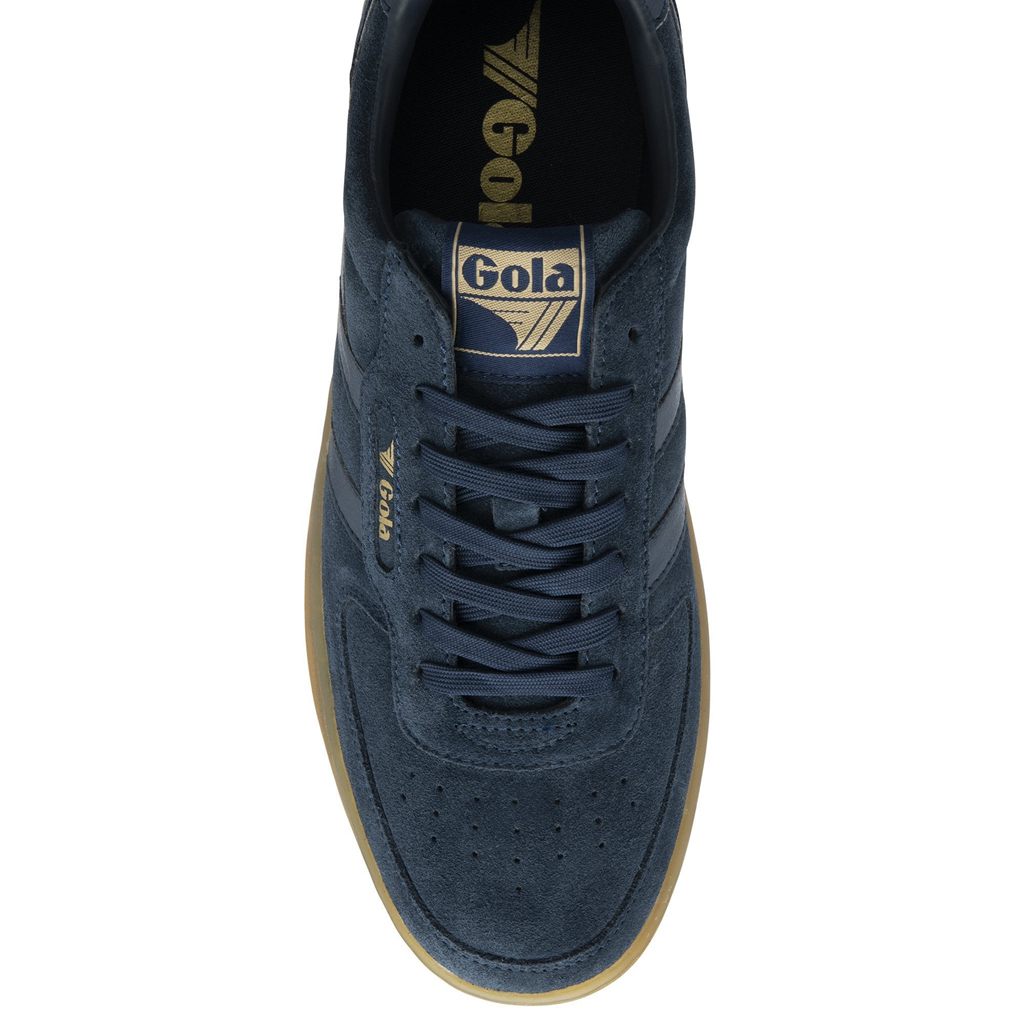 Gola Classics Hawk Suede '86 Sneakers Marineblå Norge | UXSAVI-901