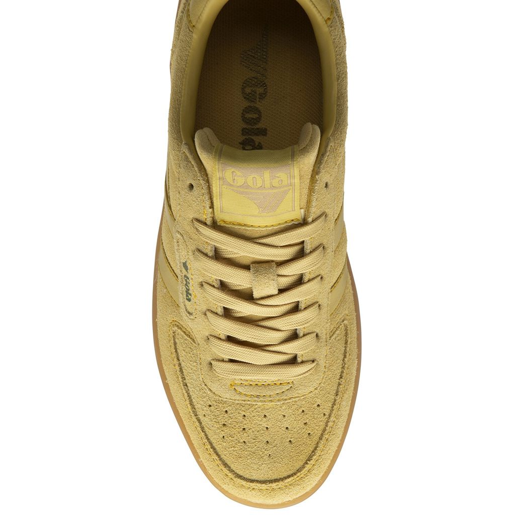 Gola Classics Hawk Suede '86 Sneakers Pollen Gum Norge | BOXKDJ-579