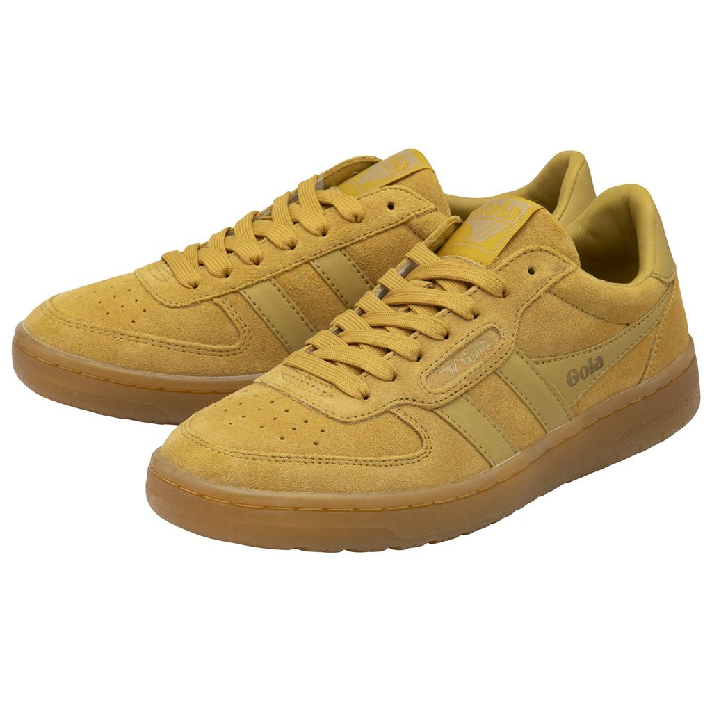 Gola Classics Hawk Suede '86 Sneakers Sennepsgul Norge | USYFRB-651