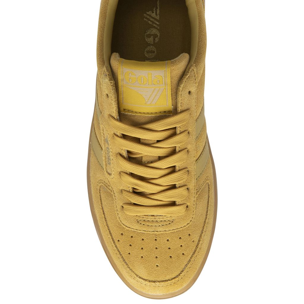 Gola Classics Hawk Suede '86 Sneakers Sennepsgul Norge | USYFRB-651
