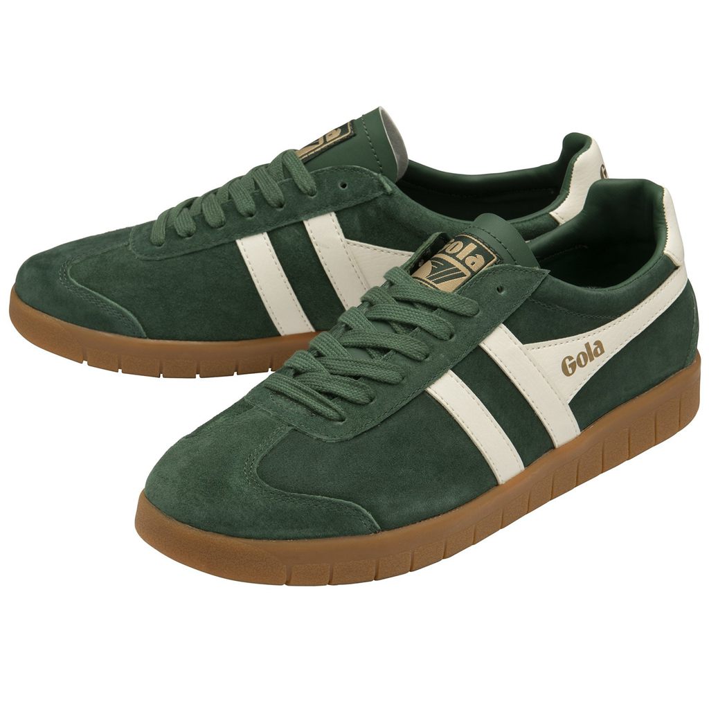 Gola Classics Hurricane Suede Sneakers Hvite Norge | URPHGS-157
