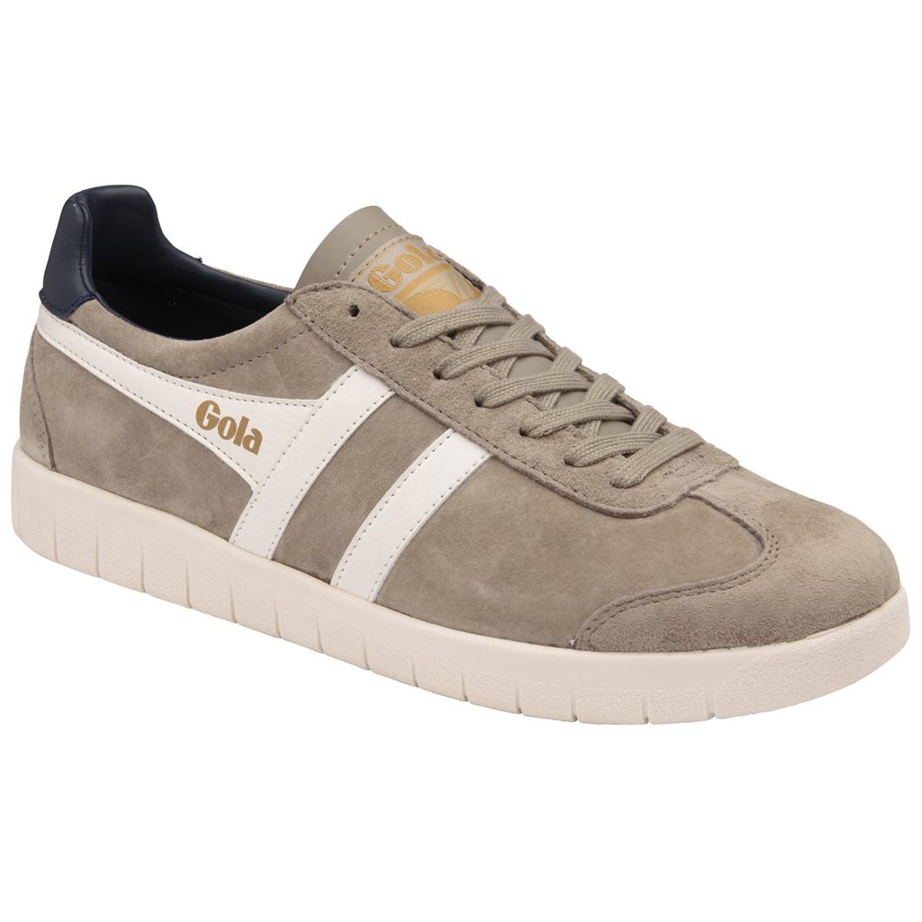 Gola Classics Hurricane Suede Sneakers Hvite Marineblå Norge | OWRCMS-576