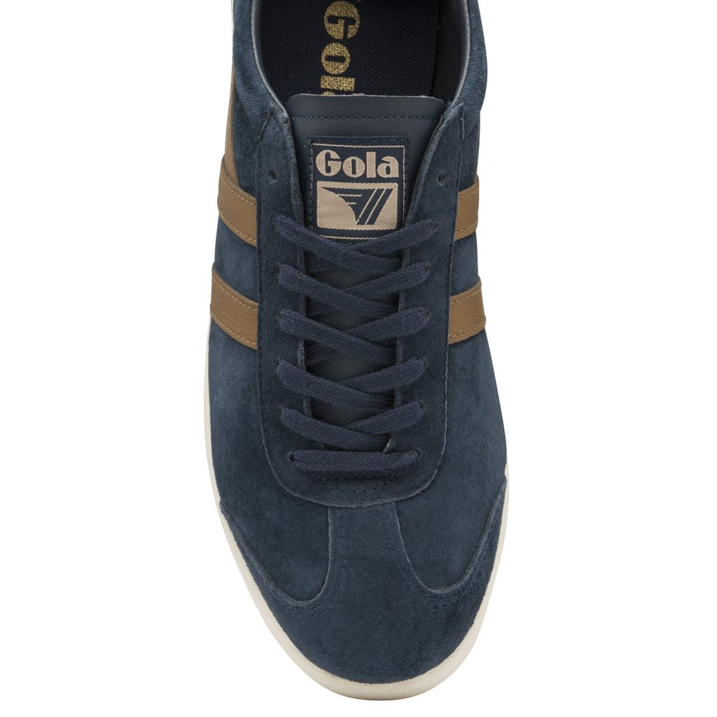 Gola Classics Hurricane Suede Sneakers Marineblå Hvite Norge | OBZESU-672