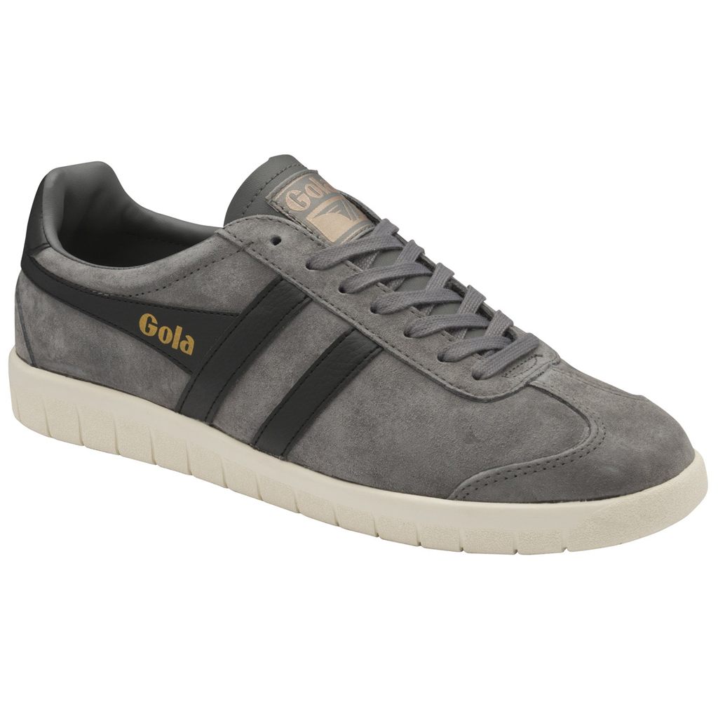Gola Classics Hurricane Suede Sneakers Svarte Hvite Norge | ACOIZJ-150