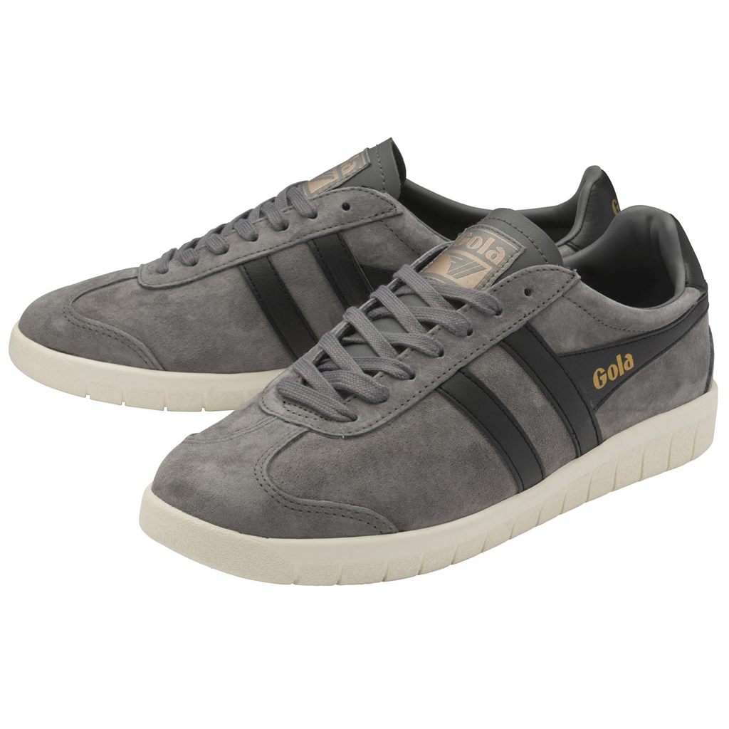 Gola Classics Hurricane Suede Sneakers Svarte Hvite Norge | ACOIZJ-150