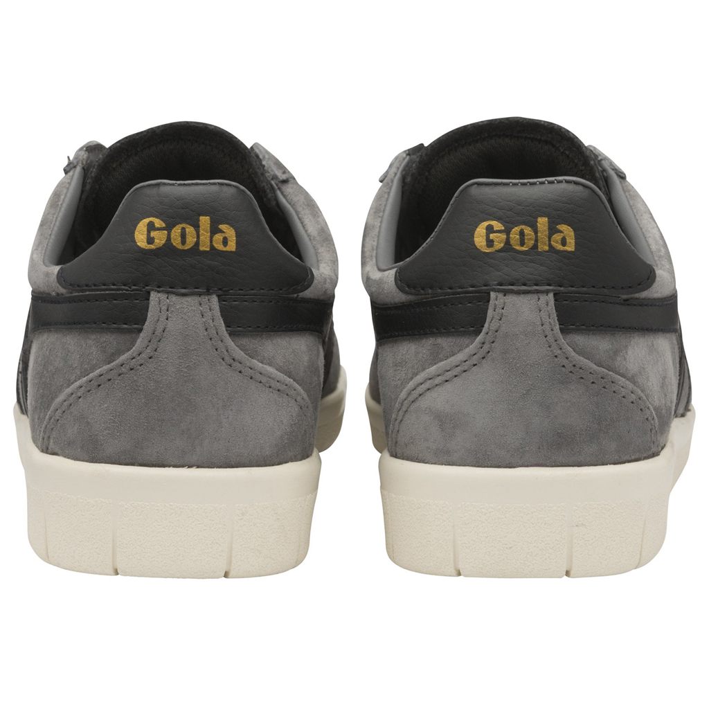 Gola Classics Hurricane Suede Sneakers Svarte Hvite Norge | ACOIZJ-150