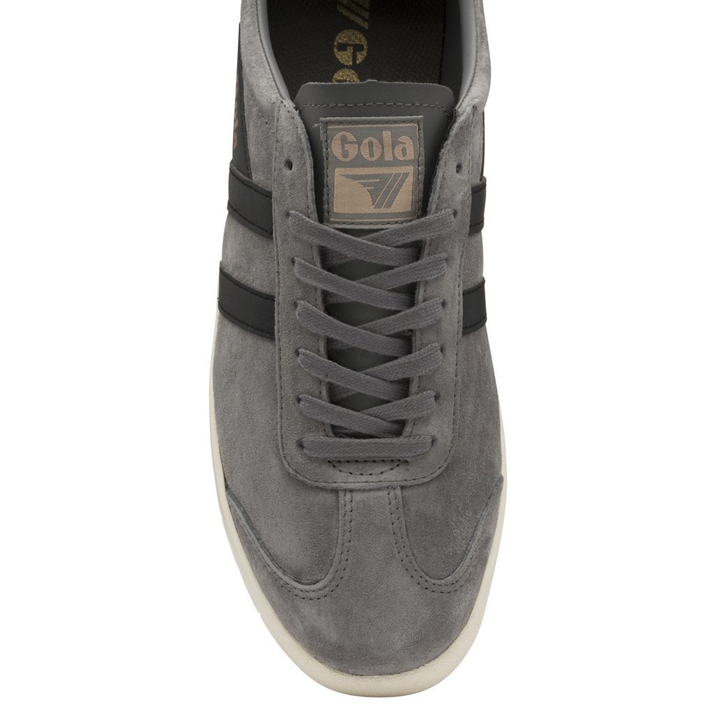 Gola Classics Hurricane Suede Sneakers Svarte Hvite Norge | ACOIZJ-150