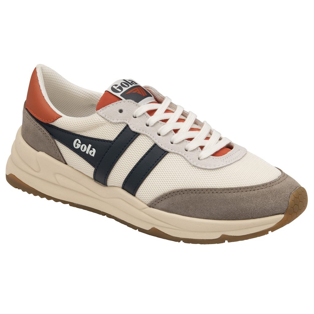 Gola Classics Jupiter Sneakers Hvite Marineblå Norge | BKRIPL-849