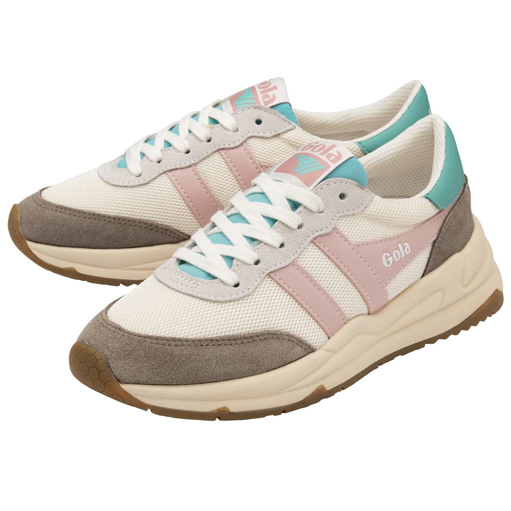 Gola Classics Jupiter Sneakers Hvite Rosa Norge | EWVGBM-305