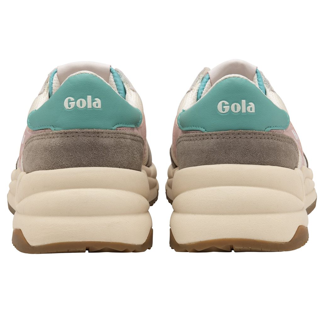 Gola Classics Jupiter Sneakers Hvite Rosa Norge | EWVGBM-305