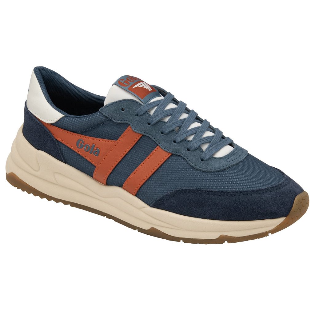 Gola Classics Jupiter Sneakers Marineblå Oransje Norge | UCISOJ-462