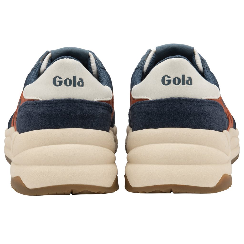 Gola Classics Jupiter Sneakers Marineblå Oransje Norge | UCISOJ-462