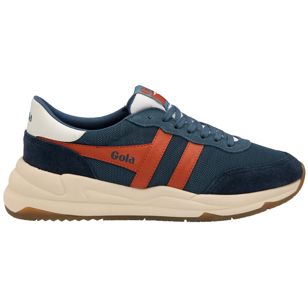 Gola Classics Jupiter Sneakers Marineblå Oransje Norge | UCISOJ-462