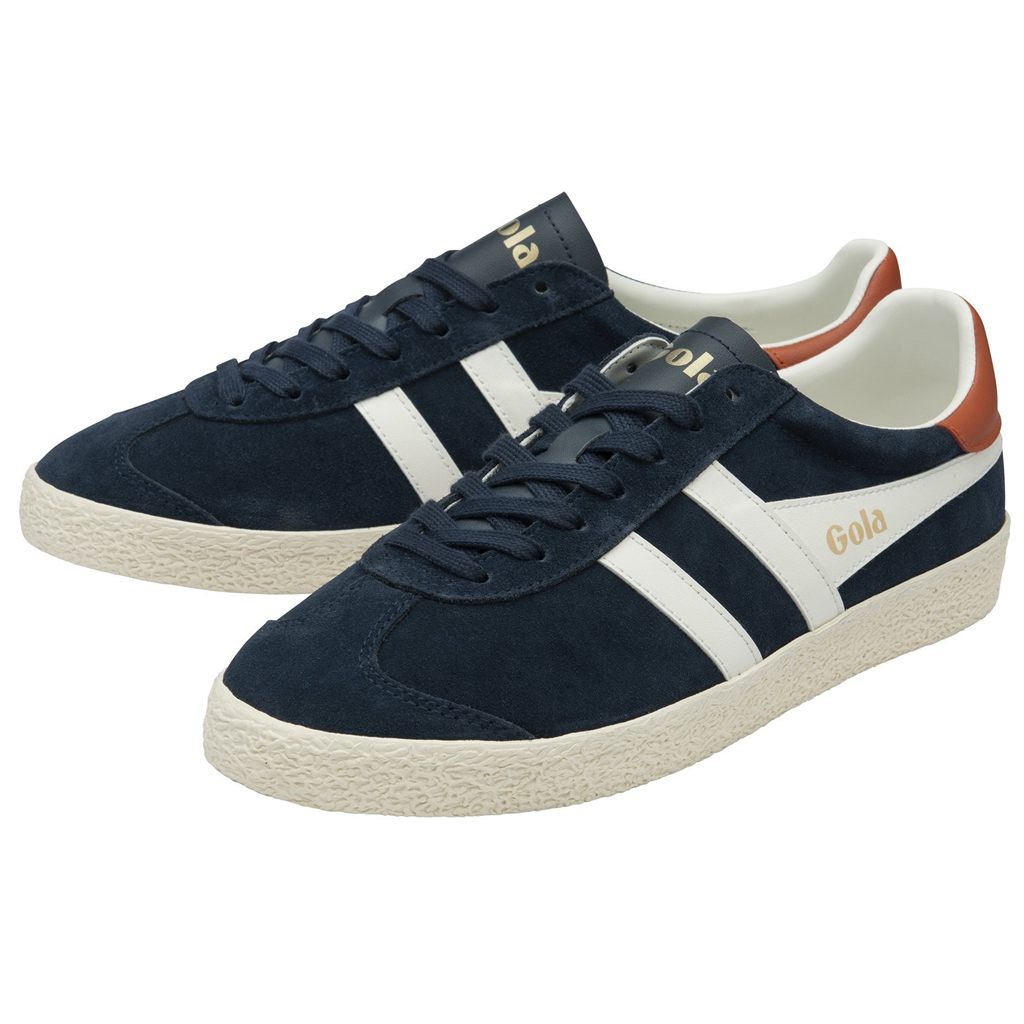 Gola Classics Medallist Sneakers Marineblå Hvite Oransje Norge | XGVTCF-954