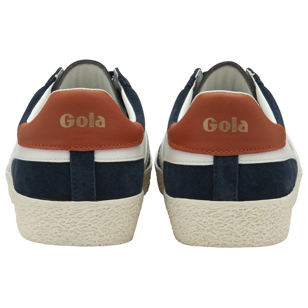 Gola Classics Medallist Sneakers Marineblå Hvite Oransje Norge | XGVTCF-954