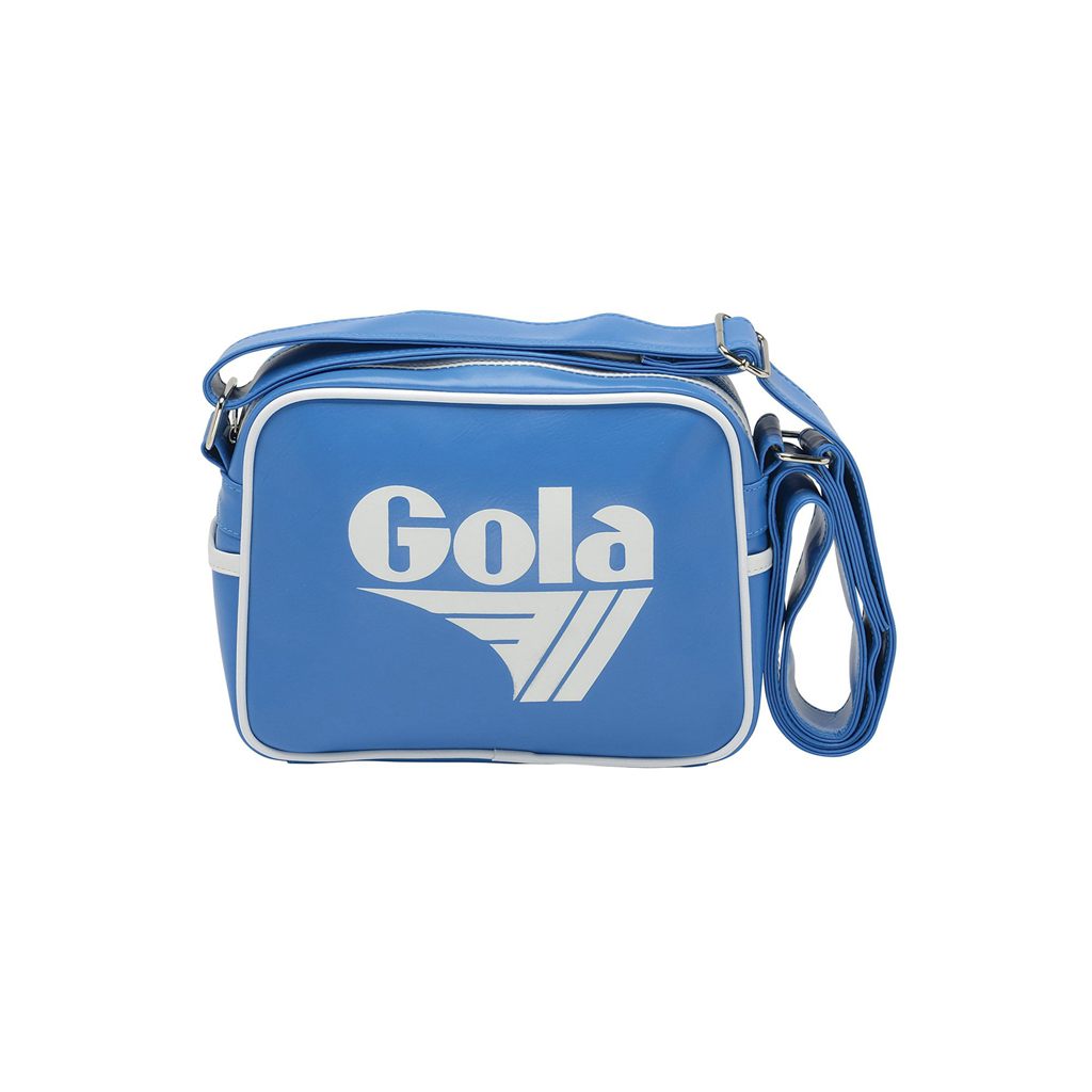 Gola Classics Micro Redford Messenger Bag Blå Hvite Norge | KRZAUC-073