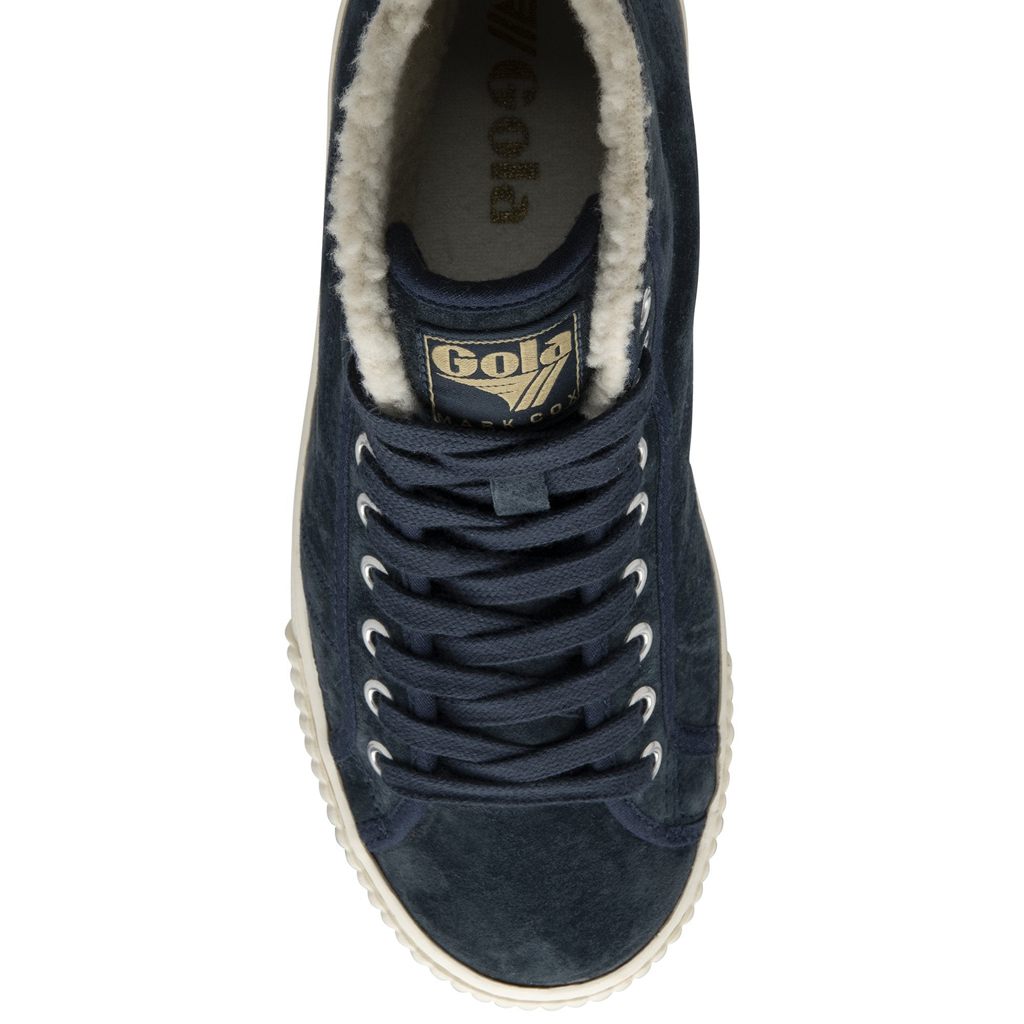Gola Classics Nordic High Plimsolls Shoes Marineblå Norge | ELTSPA-234