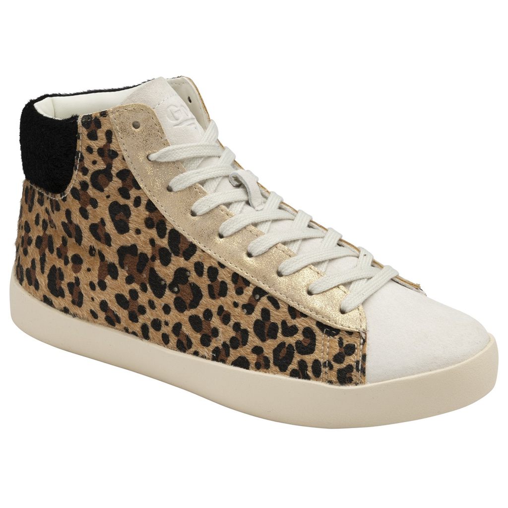 Gola Classics Nova High Oasis Sneakers Hvite Leopard Norge | FQYSBG-841
