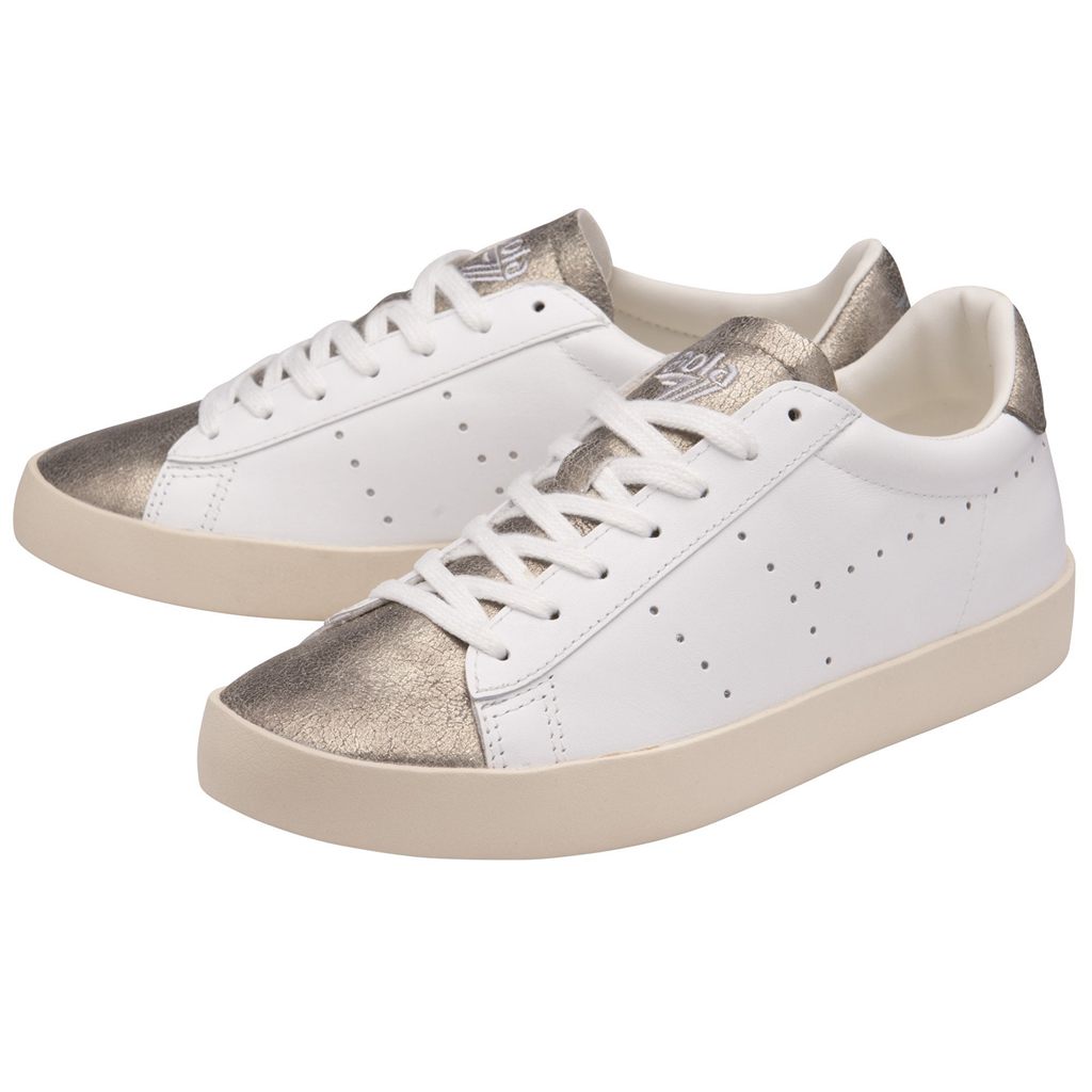 Gola Classics Nova Metallic Sneakers Hvite Gull Norge | GSPRUA-845